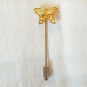 Vintage Gold Butterfly Pin